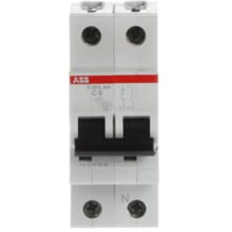 Interruttore Automatico 6A 4,5kA 1 Polo+N ABB S598354