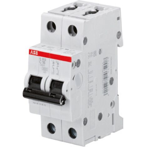 INTERRUTTORE AUTOMATICO 6KA 2P - ABB S202/D10