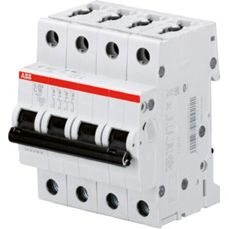 INTERRUTTORE AUTOMATICO 6KA 4P - ABB S204/D20
