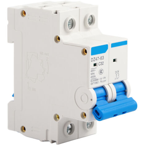 Interruttore automatico bipolare miniatura 32 A DZ4763 220/380 V