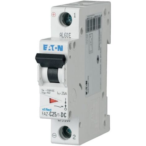 Interruttore automatico CC unipolare FAZ-C16/1-DC