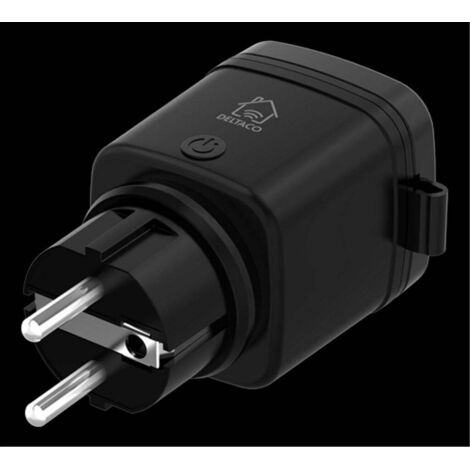 Interruttore automatico deltaco smart home per uso esterno 24 ghz 13 a 220 240 v