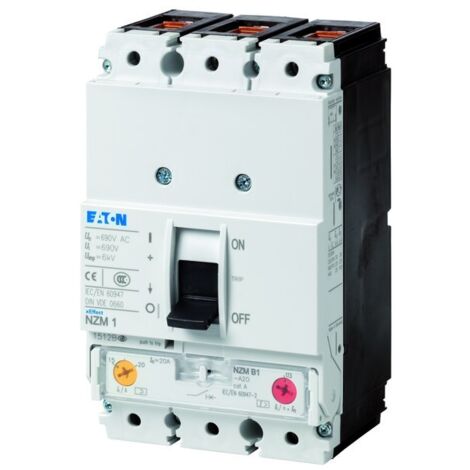 Interruttore automatico di potenza a 3 poli 80A BG1 NZMN1-A80