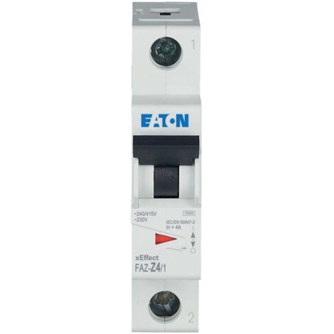 Interruttore automatico di sovracorrente serie 10kA 1 polo FAZ-Z4/1