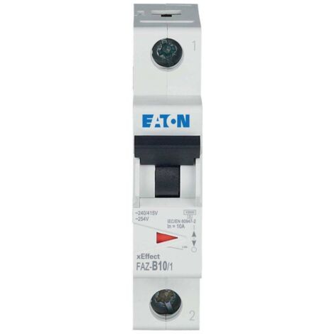 Interruttore automatico di sovracorrente serie 15kA 1 polo FAZ-B10/1