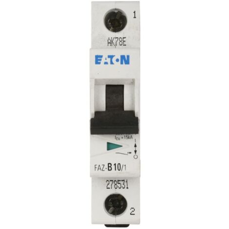 Interruttore automatico di sovracorrente serie 15kA 1 polo FAZ-B20/1