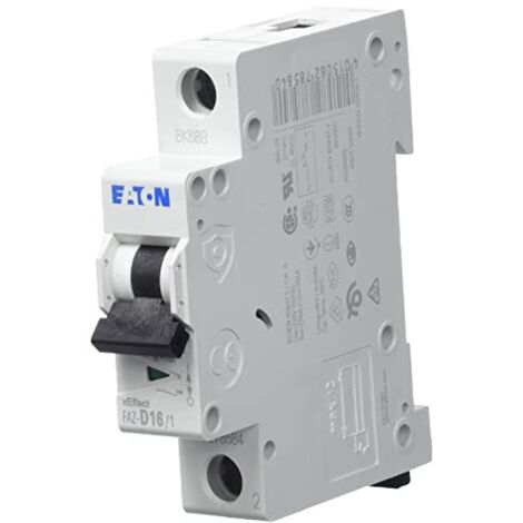 Interruttore automatico di sovracorrente serie 15kA 1 polo FAZ-D16/1