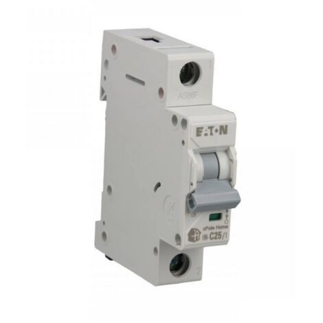 Interruttore automatico Eaton C 25A monopolare HN-C25/1 194833