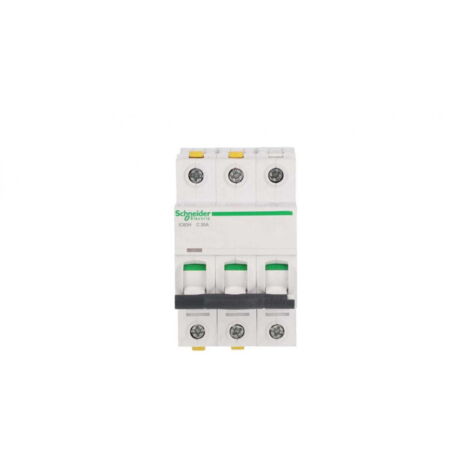 Interruttore automatico iC60H-C20-3 C 20A 3 poli A9F07320