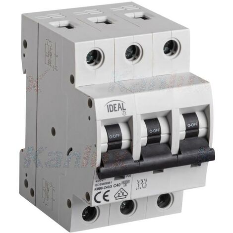 Interruttore automatico ideale KMB6 3P C40