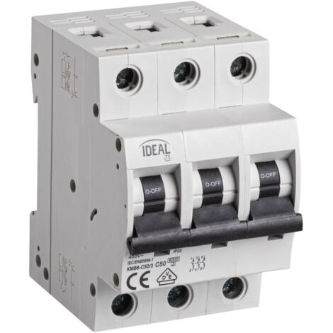 Interruttore automatico ideale KMB6 3P C50
