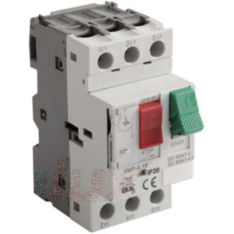 Interruttore automatico ideale per motori KMP 0,63 (0,1A-0,16A)