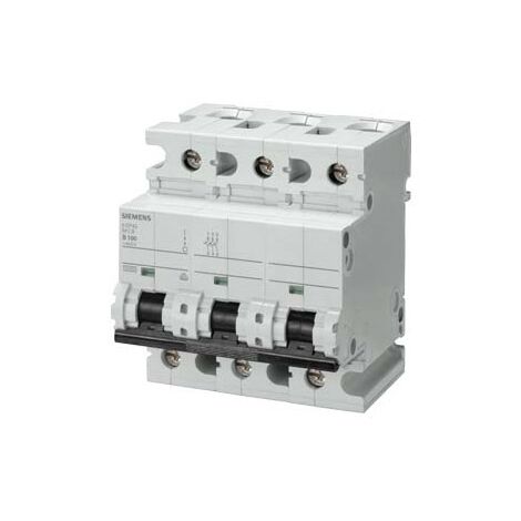 Interruttore Automatico Miniaturizzato 400 V 10 Ka, 3 Poli, C, 125 A, P=70 Mm