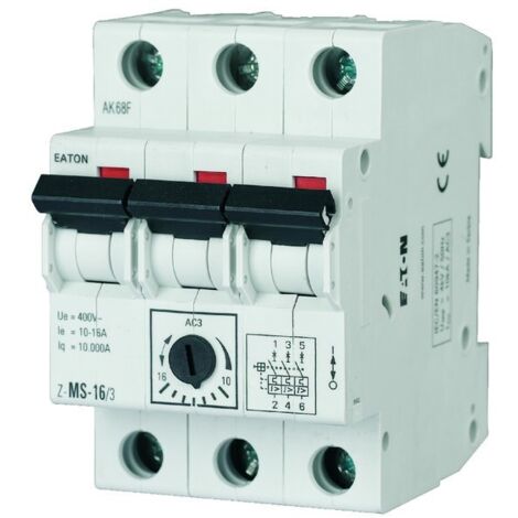 Interruttore automatico per motore a 3 poli Z-MS-1.0/3