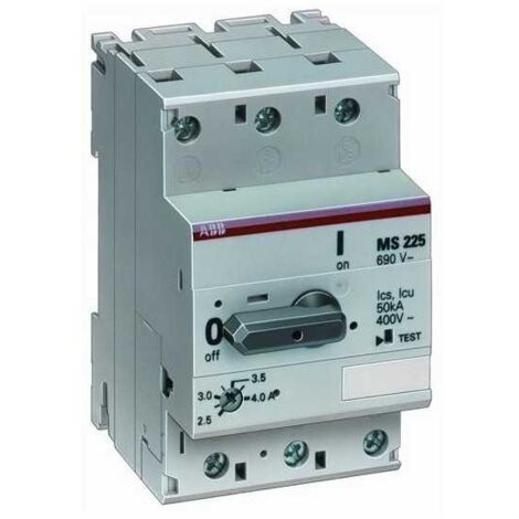 Interruttore Automatico per Protezione Motore MS225 0,25A (EP 681 9)