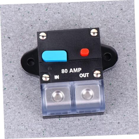 Interruttore automatico ripristinabile per auto da 80 A, facile da installare per sistemi elettrici CC e accessori per auto