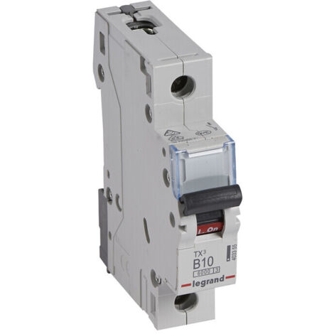 Interruttore automatico S 301 1P B 10A 6000A TX3
