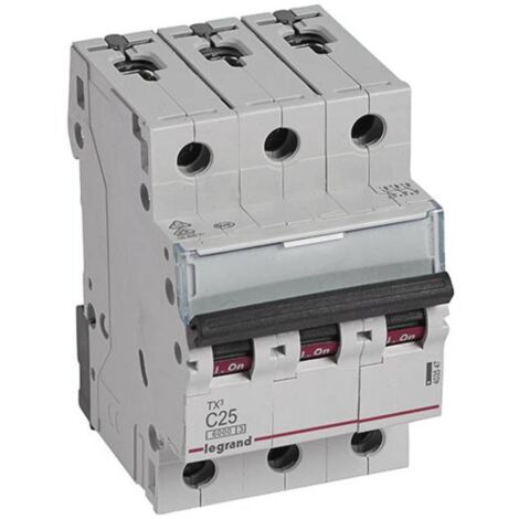 Interruttore automatico S 303 3P C 25A 6000A TX3