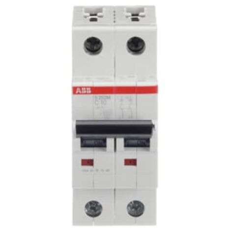 Interruttore automatico s202m c10 10ka 2p abb s550284