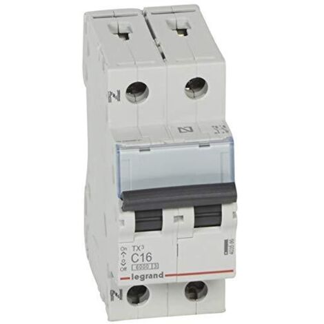 Interruttore automatico TX3 6kA-C 2P 10A