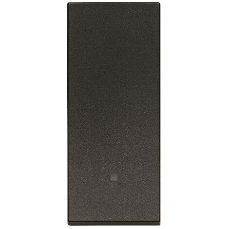 Interruttore basculante vimar linea 1p 10ax illuminabile-nero- 30020.g