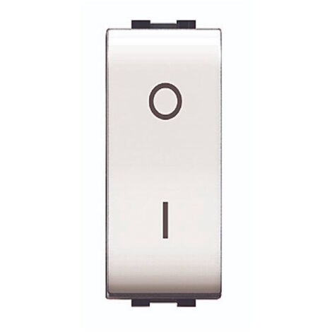 Interruttore bipolare 0/1 industriale compatibile living light bticino mylife
