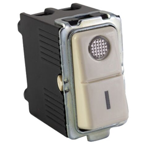 INTERRUTTORE BIPOLARE MAGIC BASIC 16AX LUMINOSO MAURER