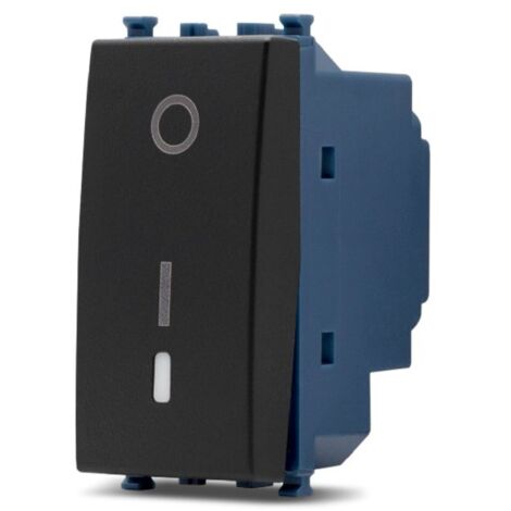 INTERRUTTORE BIPOLARE SUN-T5 902N NERO