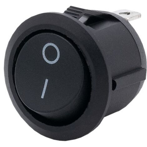INTERRUTTORE BIPOLARE TONDO - 10 PZ - VT-206-0200
