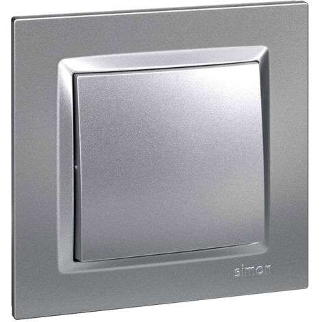 Interruttore colore SIMON in alluminio "Serie 10"