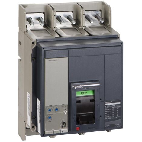 Interruttore compact ns1000n micrologic 2.0 1000 a 3 poli 3d schneider