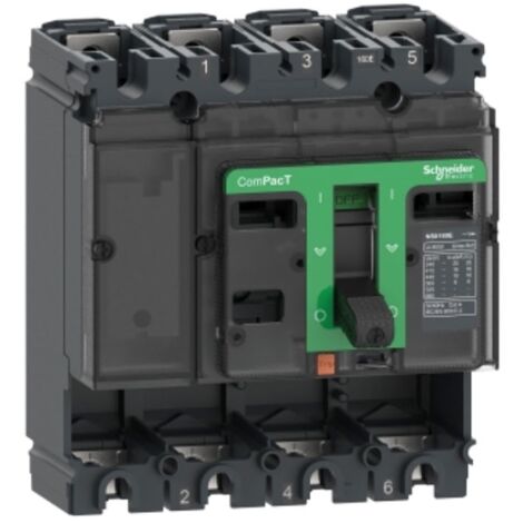Interruttore Compact Schneider NSX160E 4P 16KA C16E4