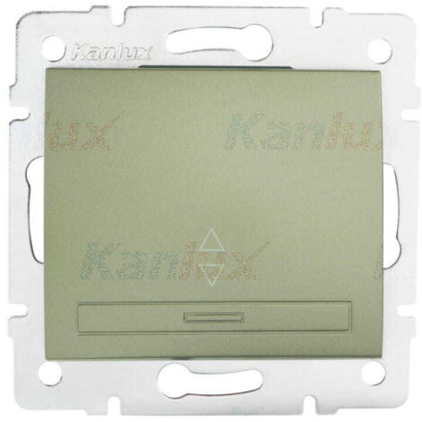 Interruttore deviatore Kanlux DOMO champagne 25368