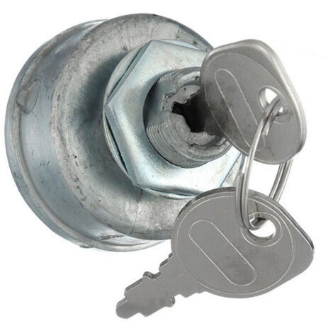 Interruttore di accensione e avviamento motore KZQ con 2 chiavi per MTD Husqvarna 725-0267, 725-0267A, 925-0267, 925-0267A
