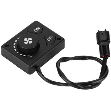 Interruttore di controllo del riscaldatore di parcheggio Eosnow DC 12V/24V, avvio/arresto sincronizzato, rifornimento manuale del carburante, controller, universale per auto, diesel, aria, camma