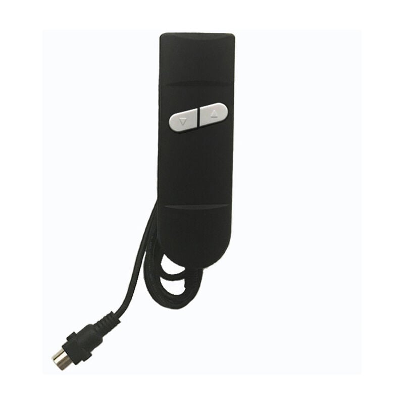 Image of Interruttore di controllo remoto per poltrona reclinabile manuale a 2 pulsanti per sedia elettrica per poltrona elevabile, divano elettrico, poltrona