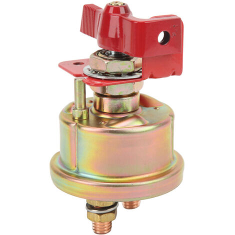 Interruttore di disconnessione batteria Eosnow 12V-48V, interruttore di isolamento rotativo per auto, barche e camper