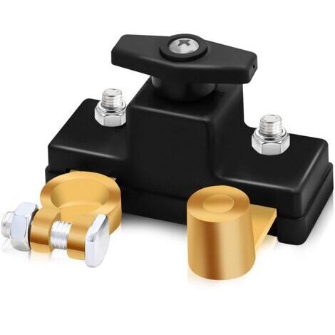 Interruttore di disconnessione della batteria dell'auto in rame puro, alimentatore intelligente con trasmissione stabile, interruttore di disconnessione ad alta conduttività per auto, camion, barche o