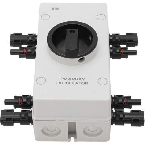 Interruttore di disconnessione solare Eosnow, sezionatore fotovoltaico, impermeabile IP66, DC 1000V, 32A, per sistemi elettrici