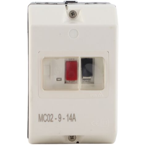 Interruttore di protezione motore impermeabile Mc02 Interruttore di protezione motore p55 Interruttore automatico ABS impermeabile Mc02-9-14a 220V/380V