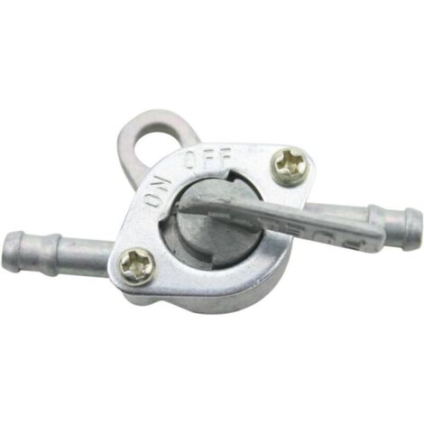 Interruttore di ricambio per filtro rubinetto serbatoio carburante in linea in zinco da 6 mm x 55 mm per 50 cc 70 cc 90 cc 110 cc 125 cc Pit Bike ATV Quad Buggy Scooter Go Kart JU