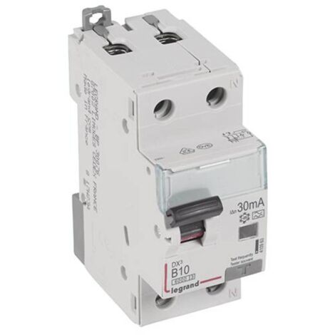 Interruttore differenziale 2P 10A B 0,03A tipo A P312 DX3 410963