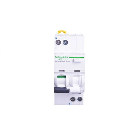 Interruttore differenziale 2P 4A B 0,03A tipo AC iDPN N VIGI A9D55604