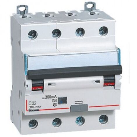 Interruttore differenziale 300mA 4P tipo A 32A Bticino GN8844A32