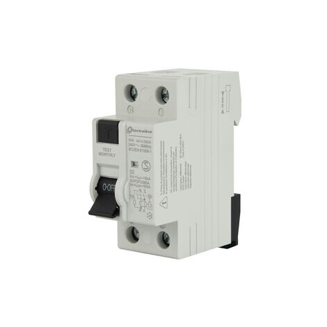 INTERRUTTORE DIFFERENZIALE 30MA 40A 6KA TIPO A- 2,0 pz