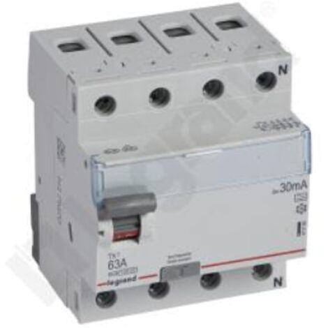 Interruttore differenziale 4P 63A 0,03A tipo A P304 TX3 411766