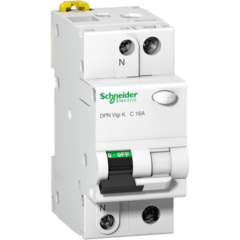 Interruttore differenziale DPN K B 20A 1P+N 30MA 2M AC 6KA ACTI 9 A9D22620