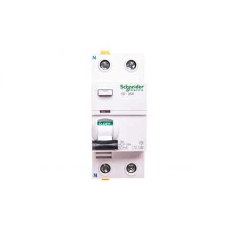 Interruttore differenziale iID 2P 25A 30mA tipo A-SI A9Z31225