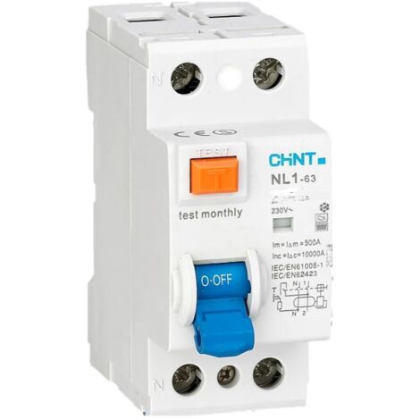 Interruttore differenziale puro 2P 40A classe F