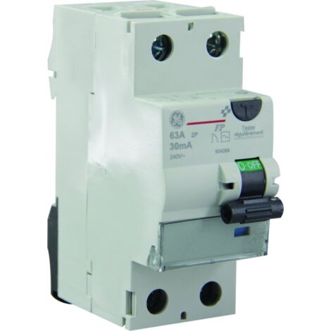 Interruttore differenziale Unibis 30mA 2P - a vite - tipo AC 63A